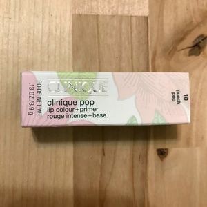 Clinique Clinique Pop Lip Colour + Primer Rouge Intense + Base (10 Punch Pop)